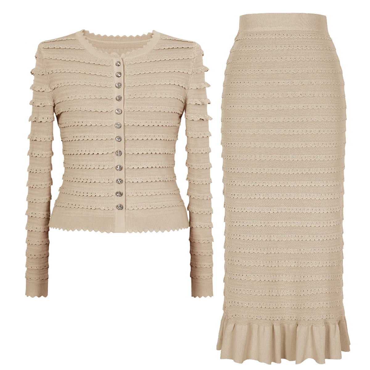 ELIZABETA KNIT CO ORD SET