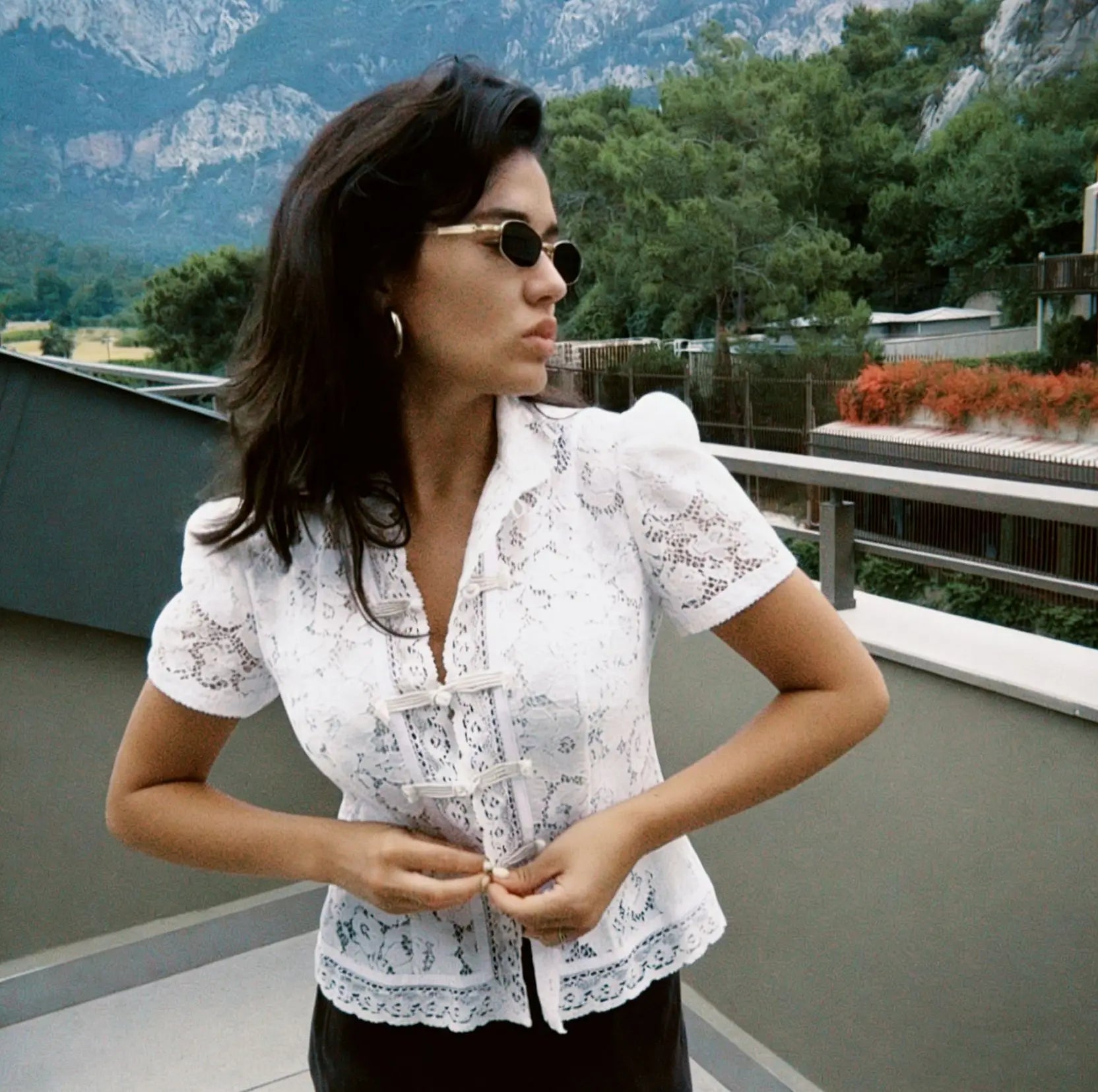 IMERA LACE BLOUSE