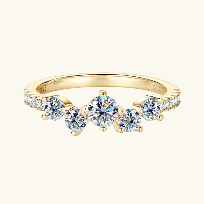 ADA MOISSANITE RING
