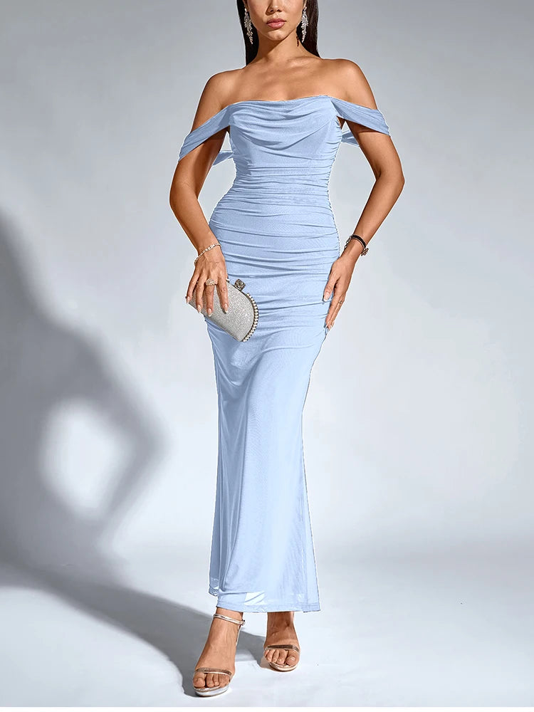 MARIA OFF SHOULDER DRESS