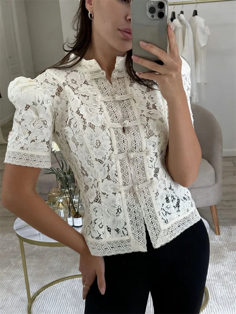 IMERA LACE BLOUSE