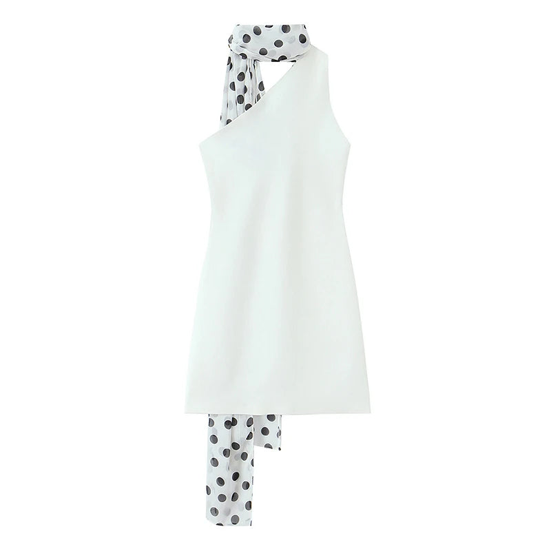 VERLAINE POLKA DOT MINI DRESS