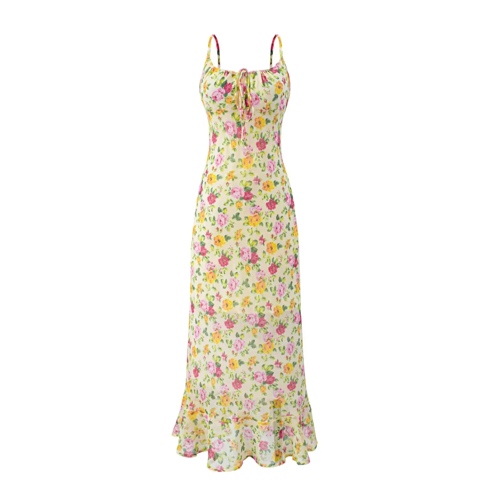 SEVERINA FLORAL MIDI DRESS