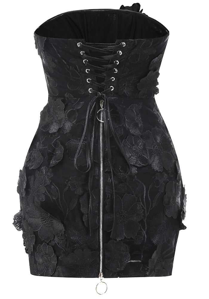 LOUISE FLOWER MINI DRESS