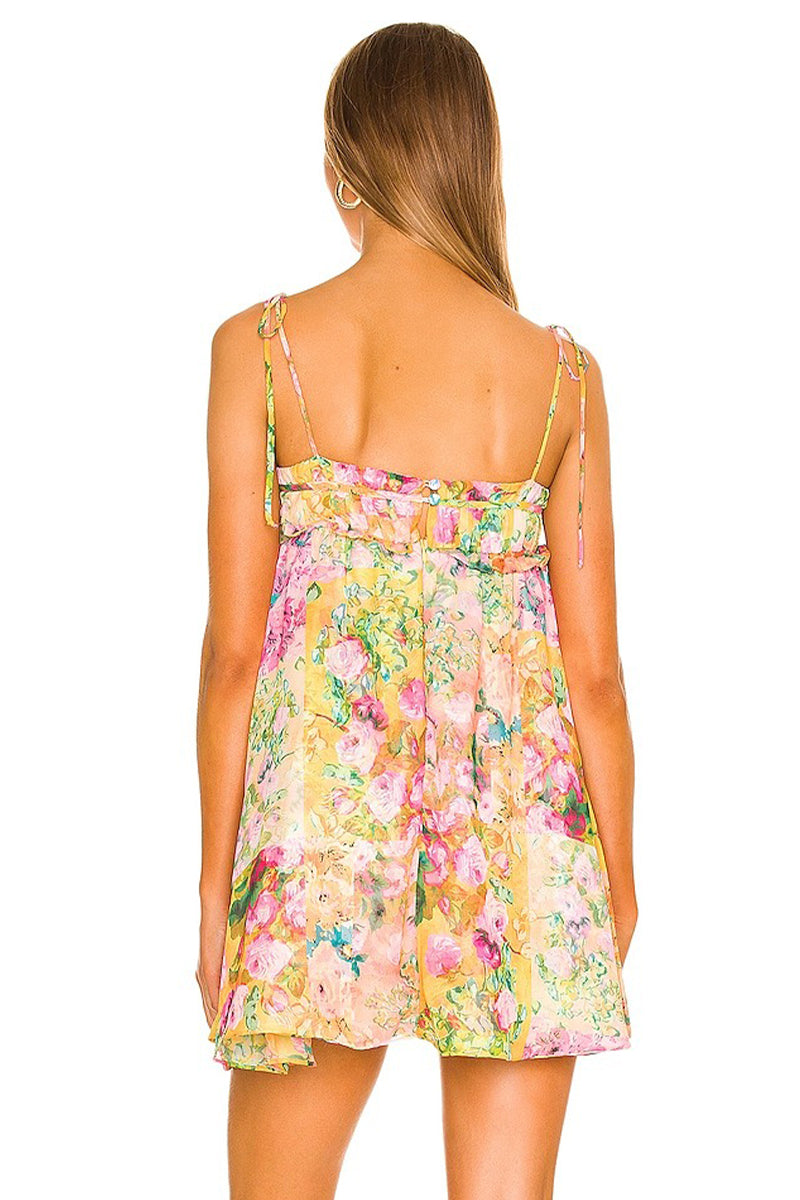 MADISON FLORAL MINI DRESS