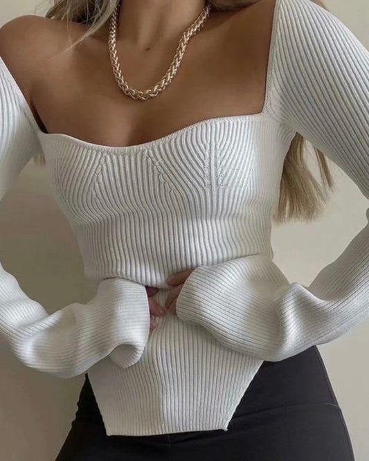 AMELIE KNITTED TOP
