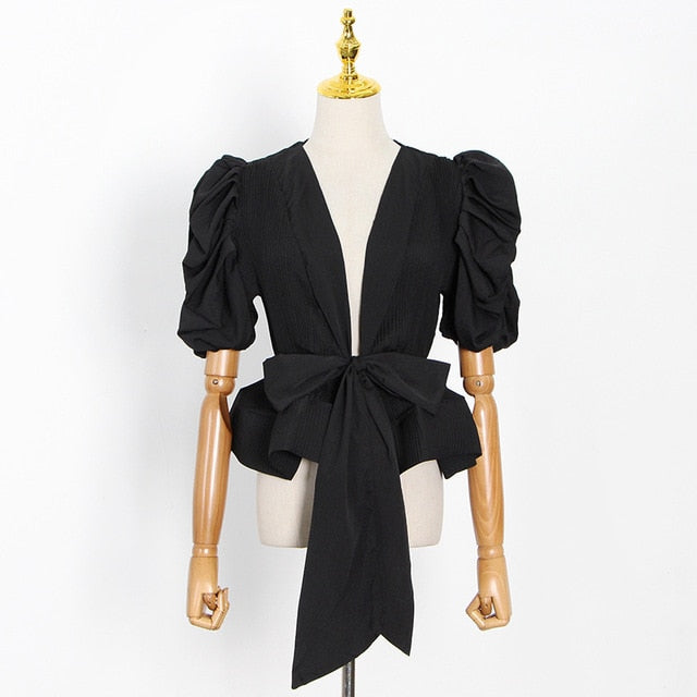 ZOSIA RUFFLE BLOUSE